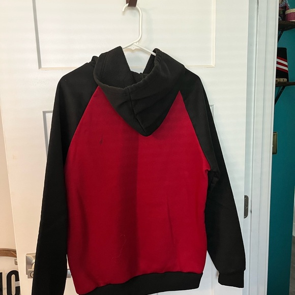 Brooklyn 1965 Red and Black Men's Hoodie - Picture 2 of 2
